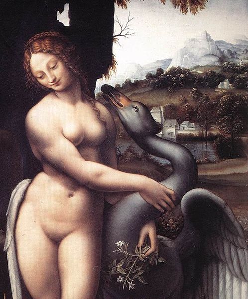 LEONARDO da Vinci Leda